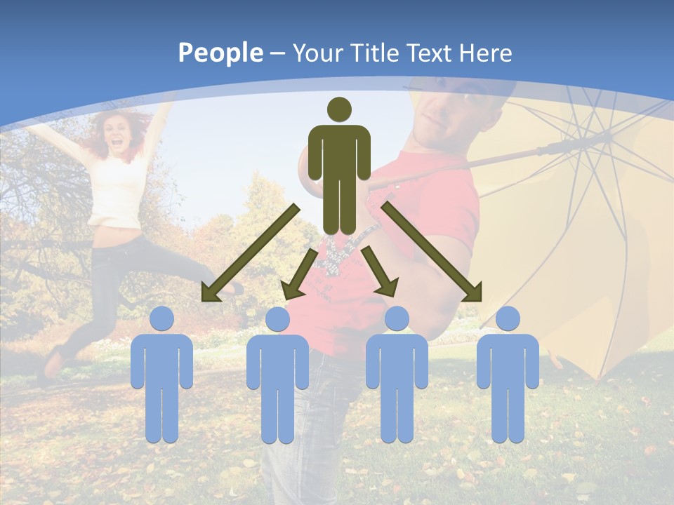 Movement Hands Man PowerPoint Template