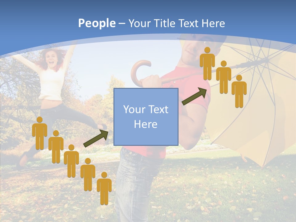 Movement Hands Man PowerPoint Template