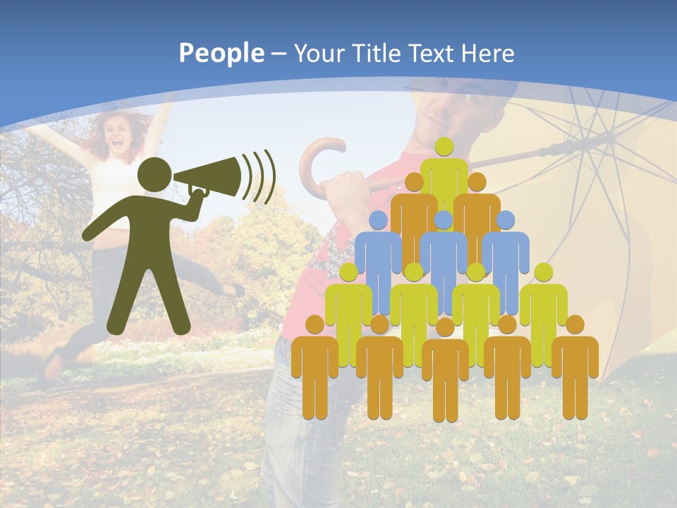 Movement Hands Man PowerPoint Template