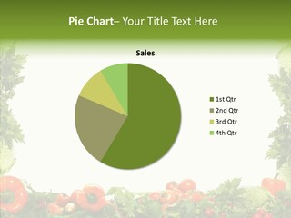 Parsley Frame Natural PowerPoint Template