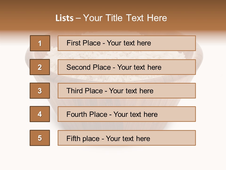 Nature Long Basmati PowerPoint Template