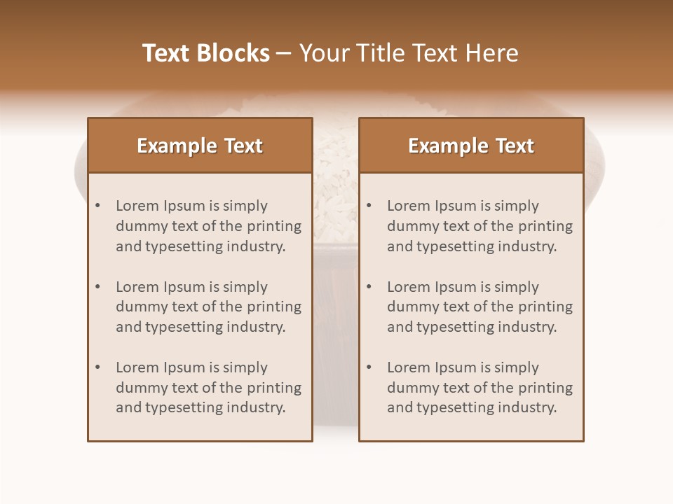 Nature Long Basmati PowerPoint Template