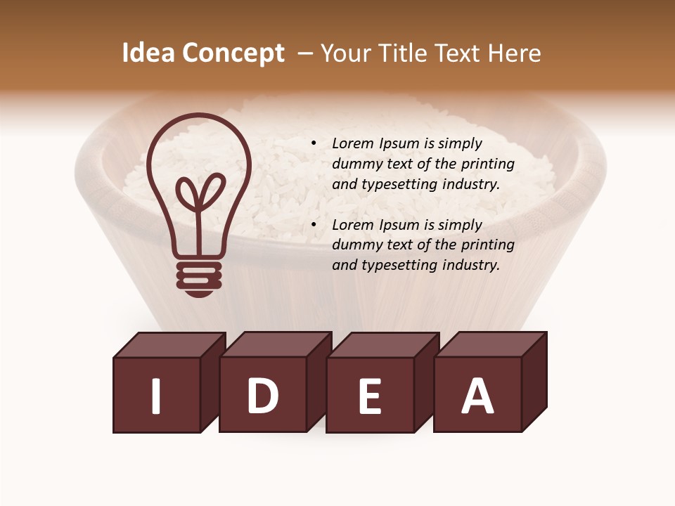 Nature Long Basmati PowerPoint Template