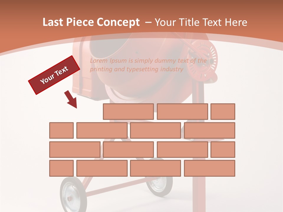 Concrete Builder Industry PowerPoint Template