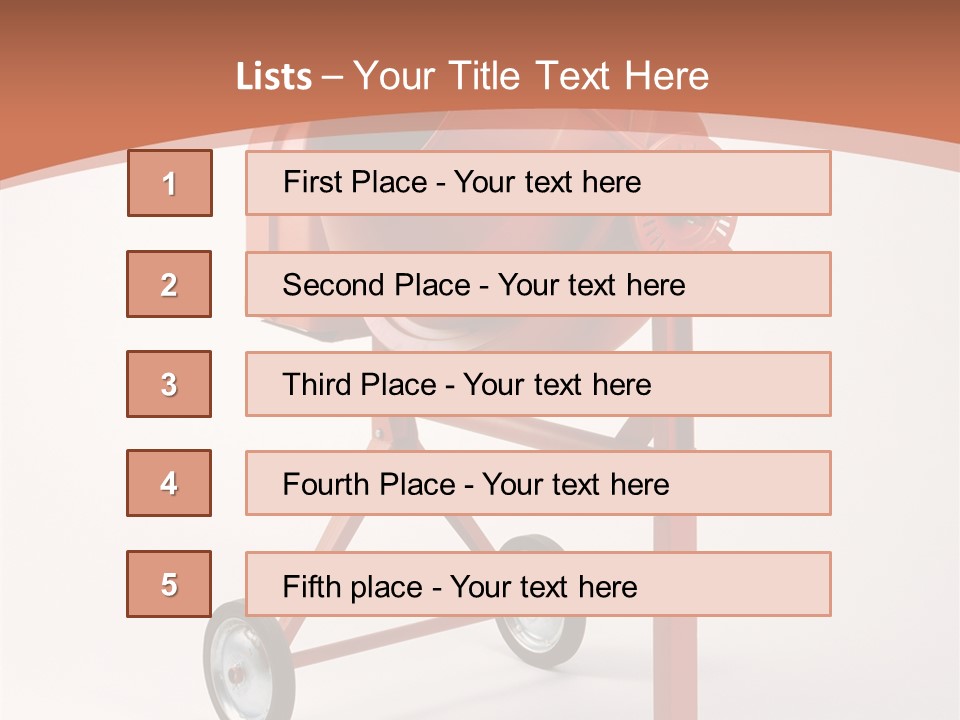 Concrete Builder Industry PowerPoint Template