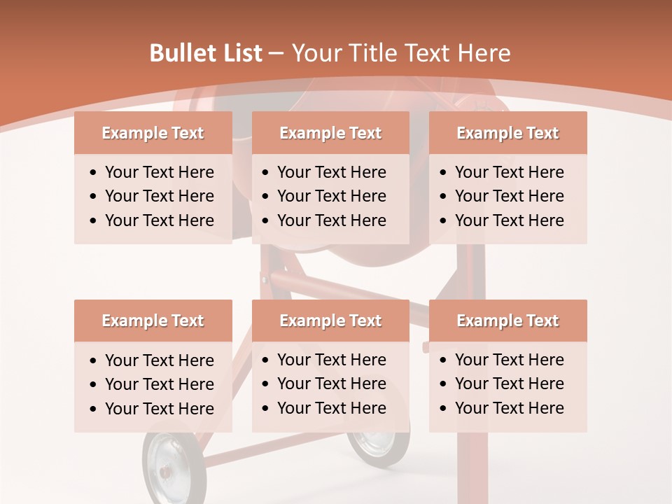 Concrete Builder Industry PowerPoint Template