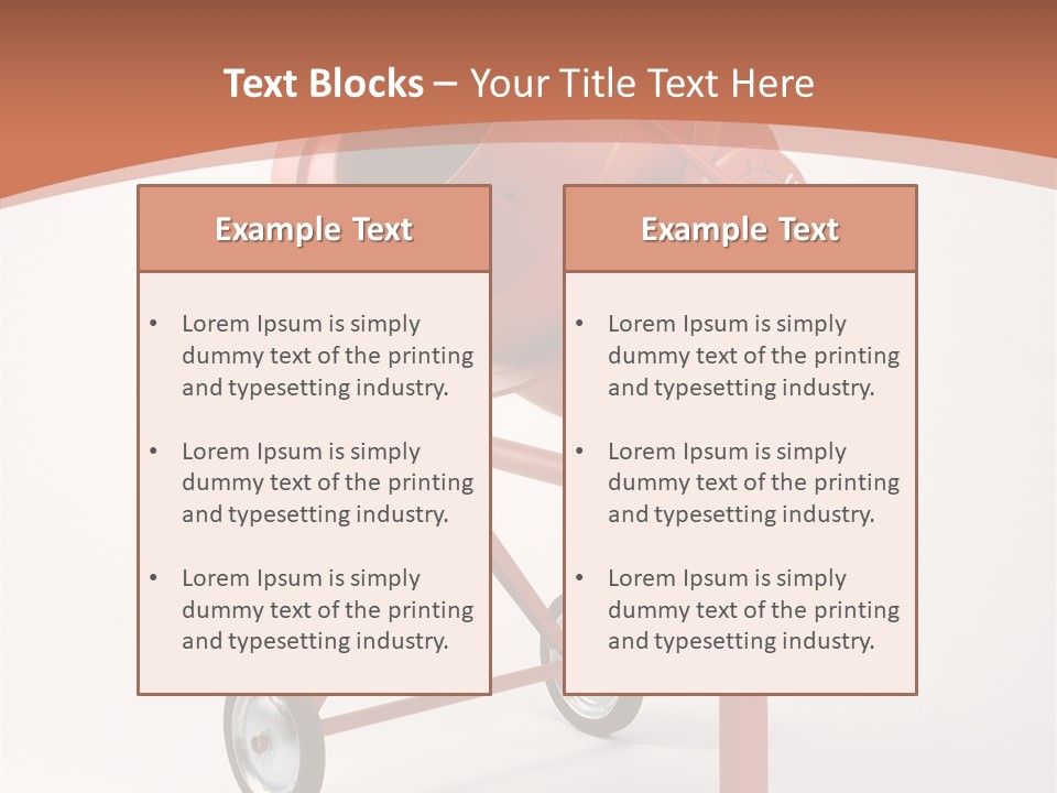 Concrete Builder Industry PowerPoint Template