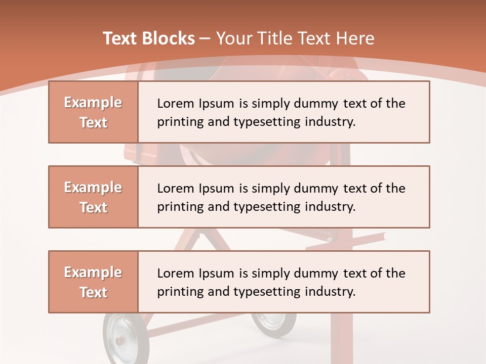 Concrete Builder Industry PowerPoint Template
