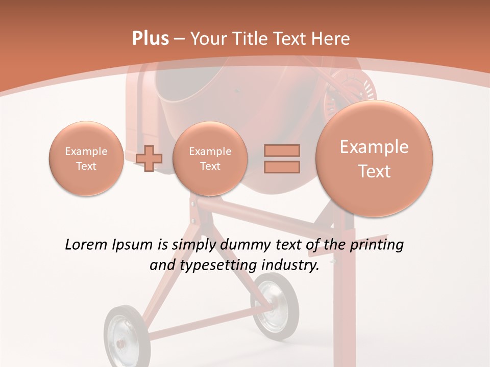Concrete Builder Industry PowerPoint Template