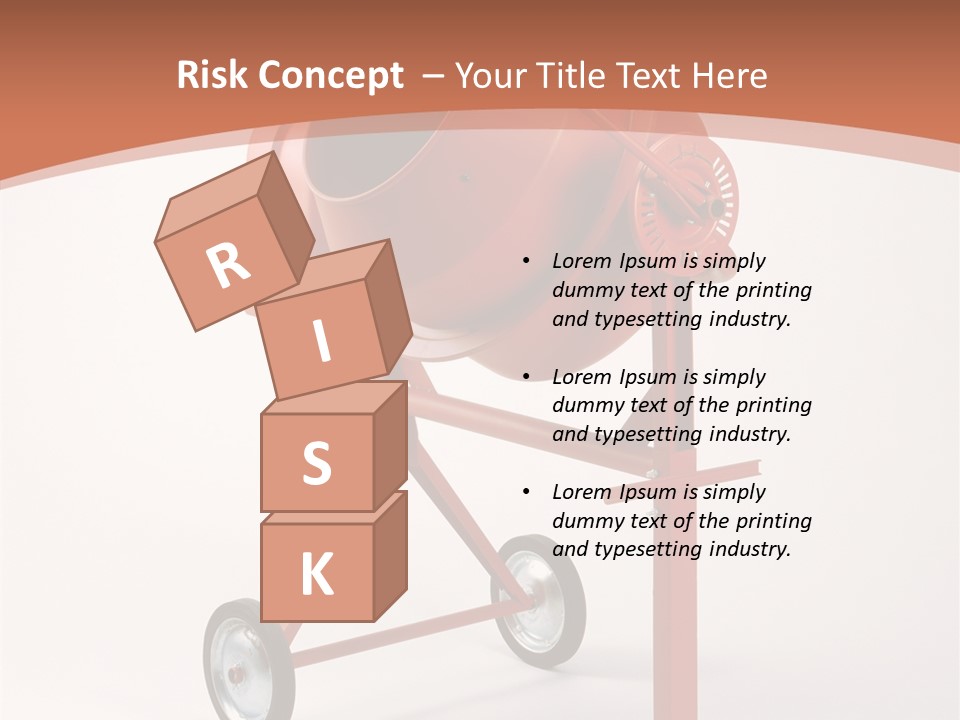 Concrete Builder Industry PowerPoint Template