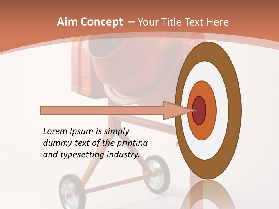 Concrete Builder Industry PowerPoint Template
