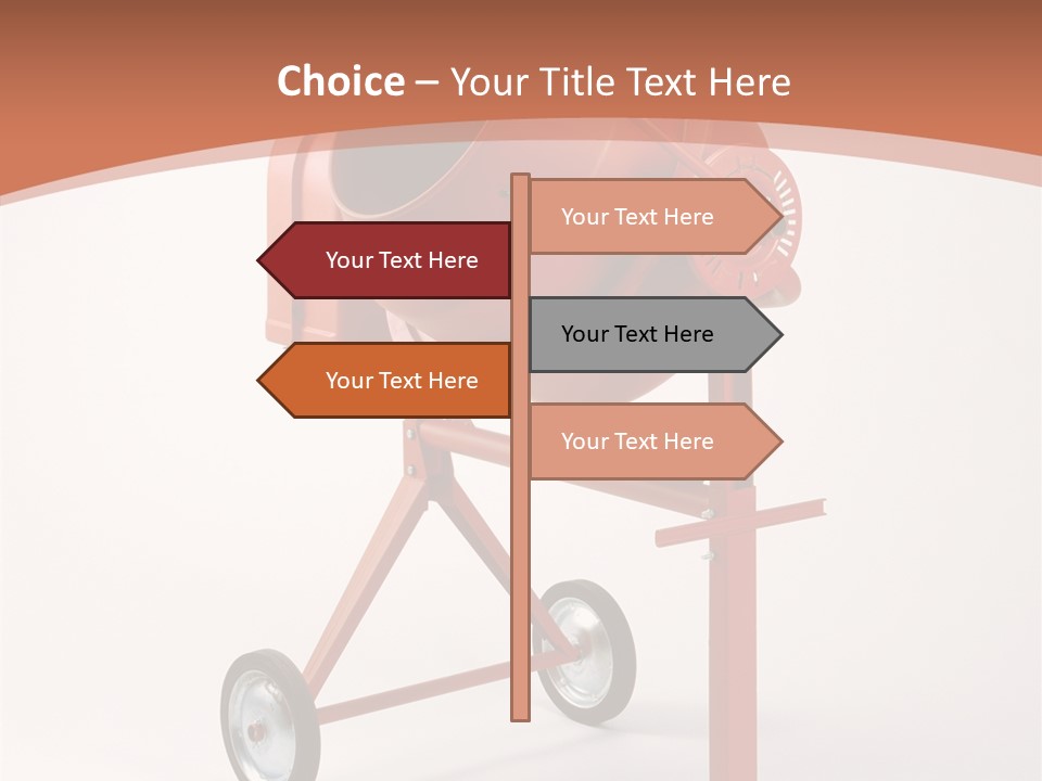 Concrete Builder Industry PowerPoint Template