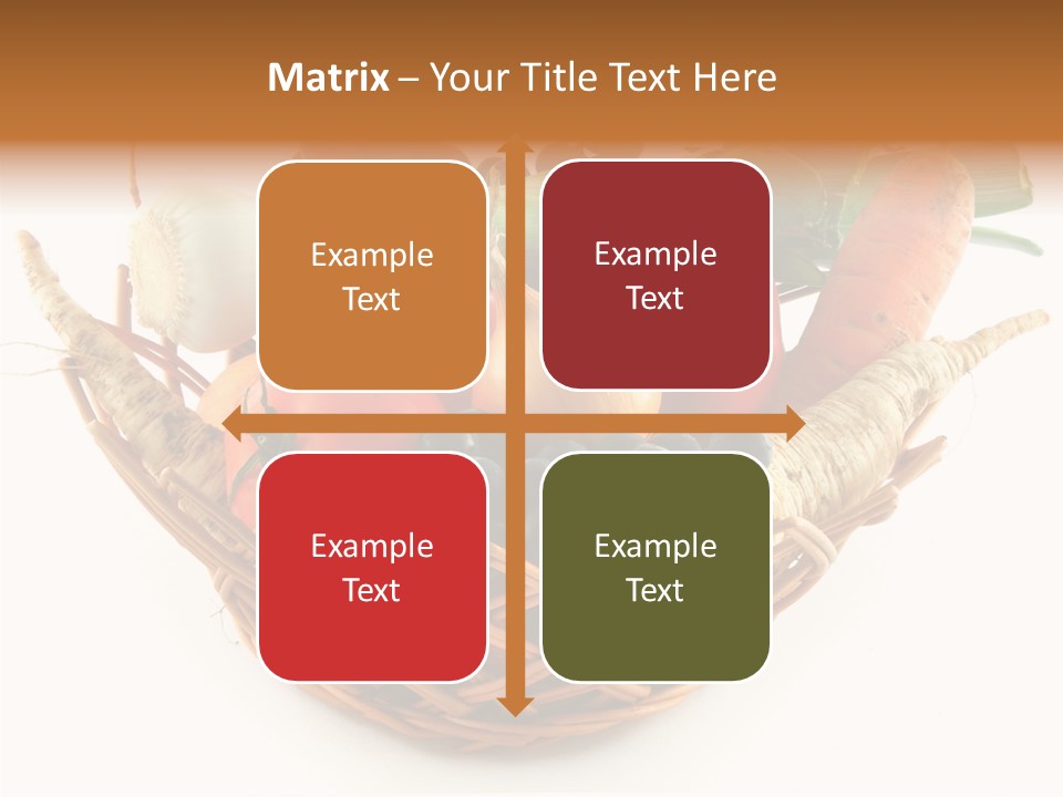 Carrot Vegetable Fresh PowerPoint Template