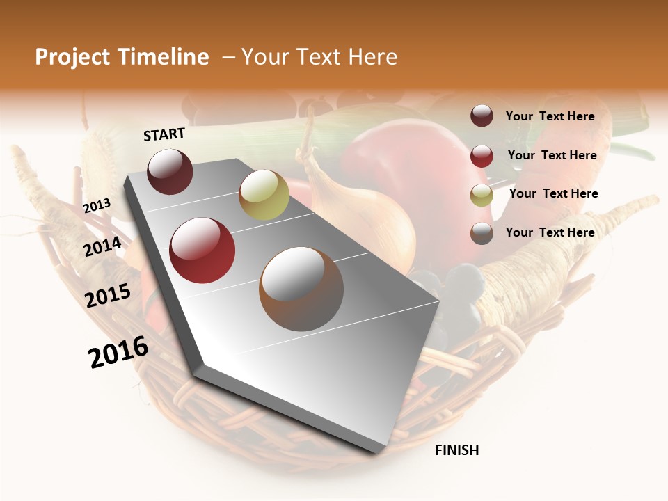 Carrot Vegetable Fresh PowerPoint Template