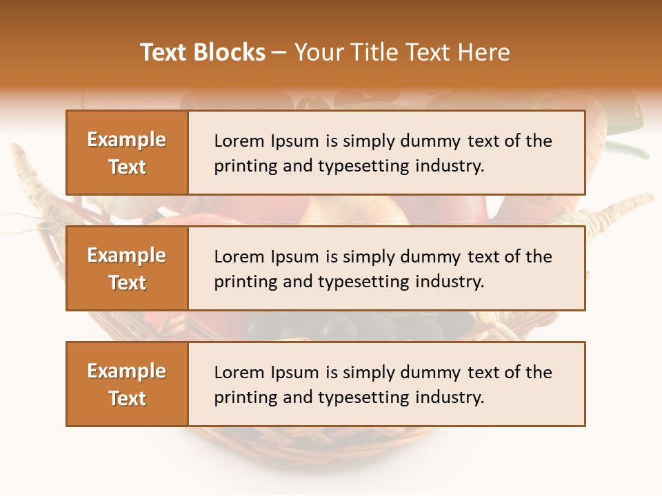 Carrot Vegetable Fresh PowerPoint Template