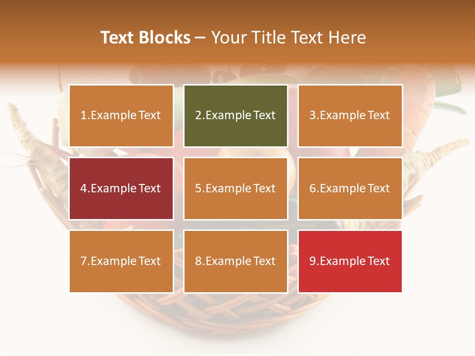 Carrot Vegetable Fresh PowerPoint Template