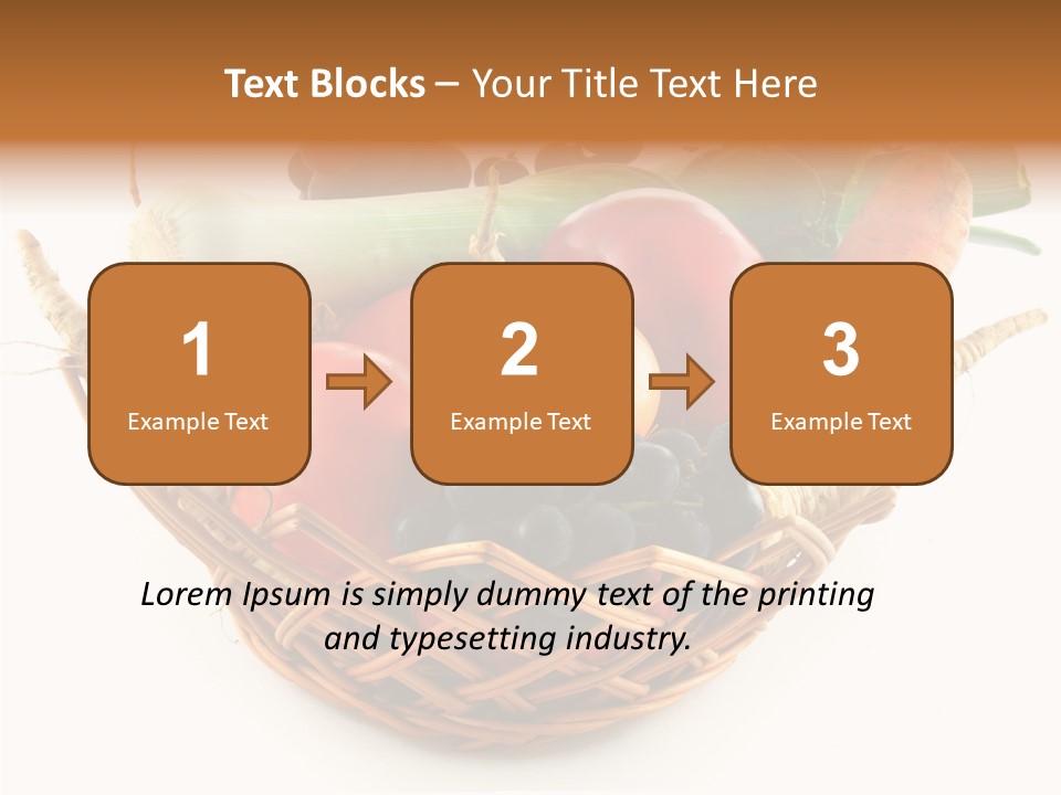 Carrot Vegetable Fresh PowerPoint Template