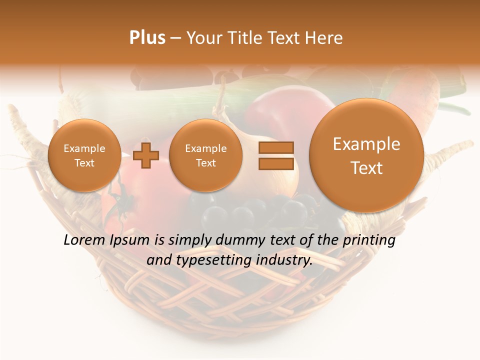 Carrot Vegetable Fresh PowerPoint Template