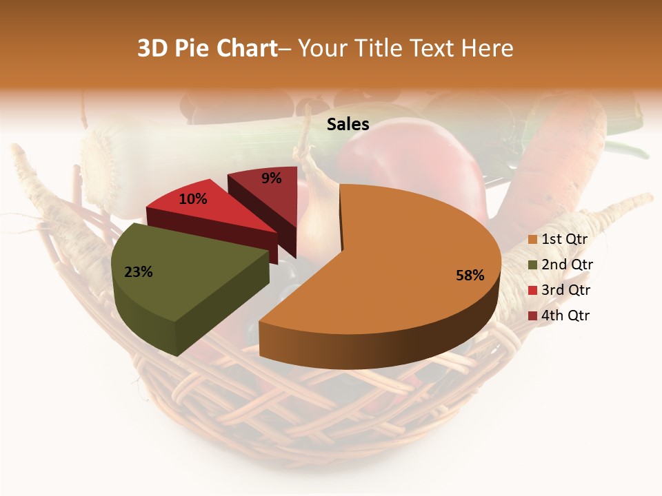 Carrot Vegetable Fresh PowerPoint Template