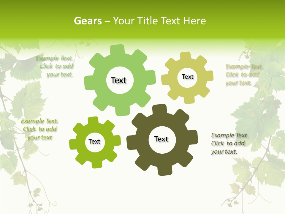 Farming Plant Ripe PowerPoint Template