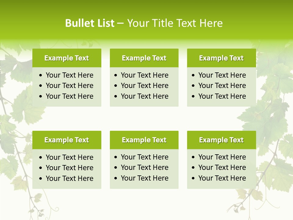 Farming Plant Ripe PowerPoint Template