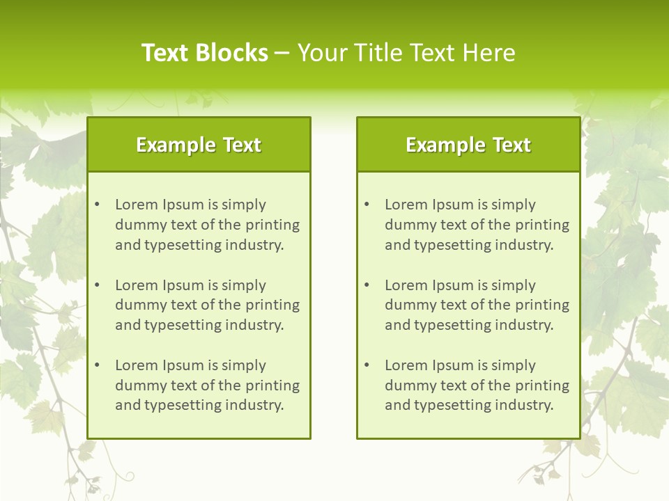 Farming Plant Ripe PowerPoint Template