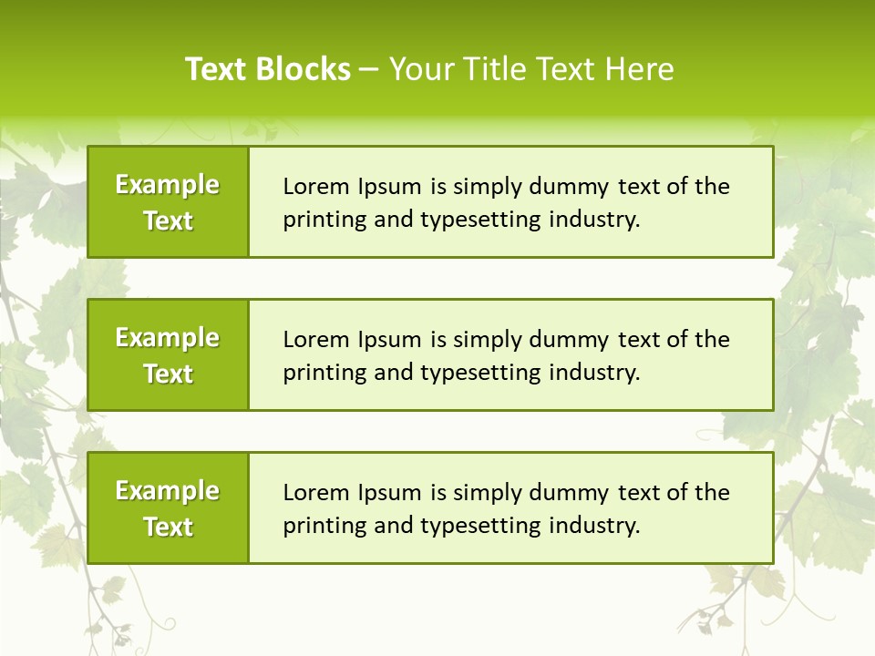 Farming Plant Ripe PowerPoint Template