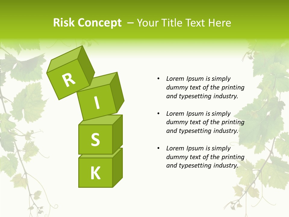 Farming Plant Ripe PowerPoint Template