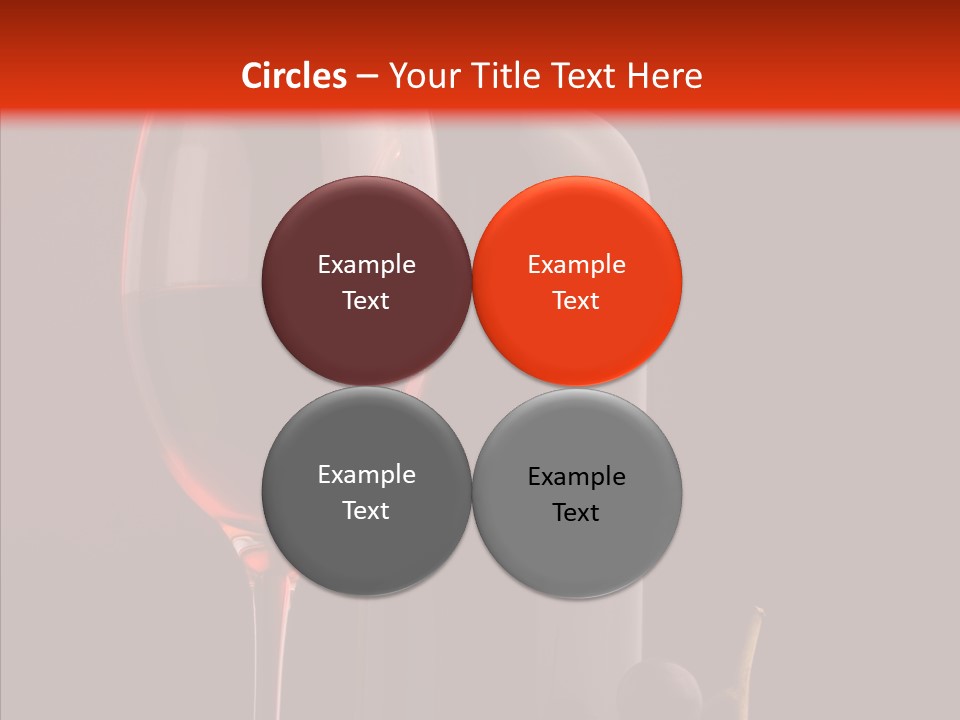Grape Tradition White PowerPoint Template