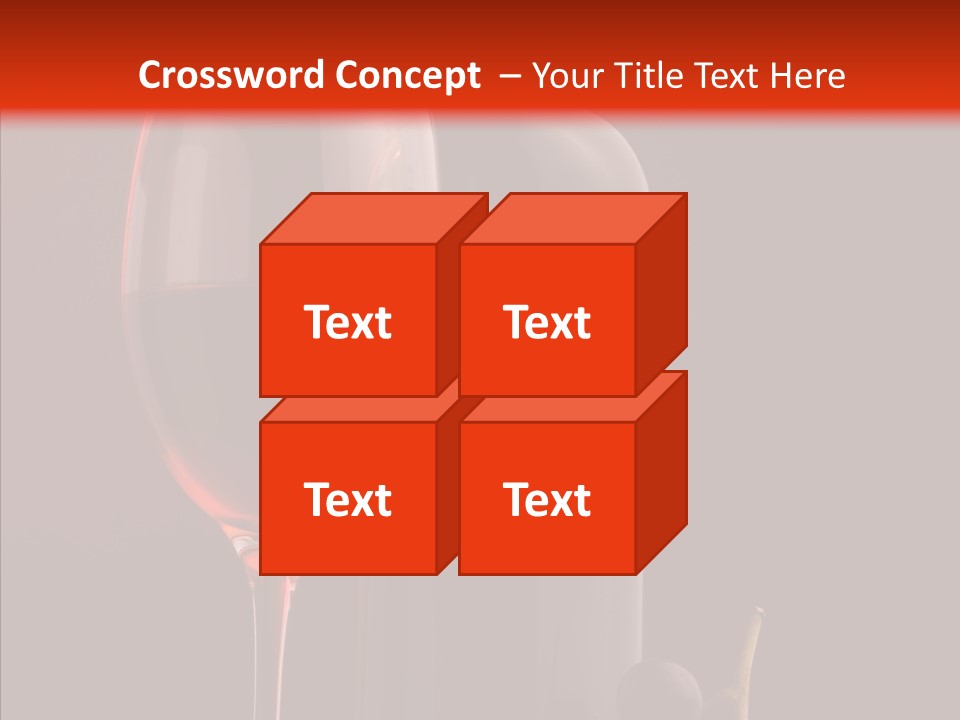 Grape Tradition White PowerPoint Template