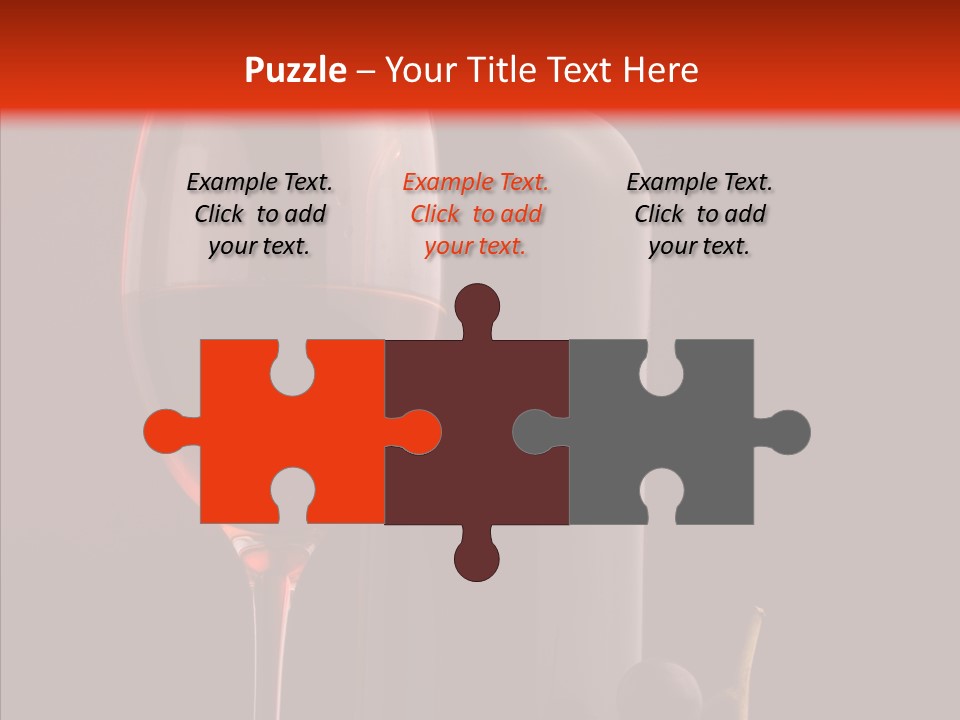 Grape Tradition White PowerPoint Template