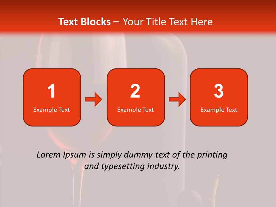 Grape Tradition White PowerPoint Template