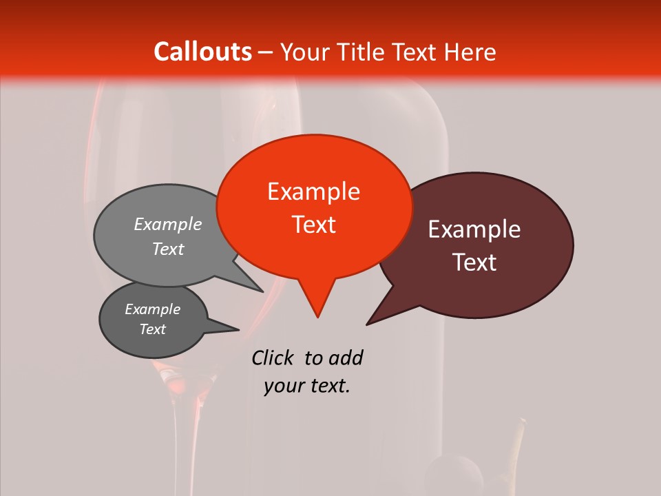 Grape Tradition White PowerPoint Template