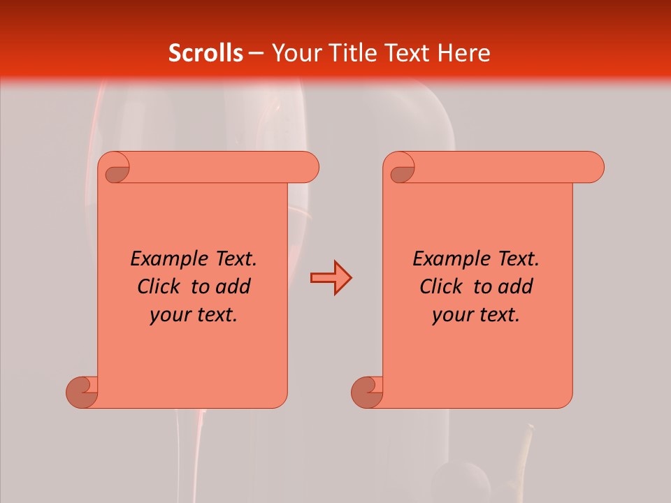 Grape Tradition White PowerPoint Template