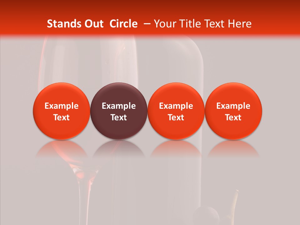 Grape Tradition White PowerPoint Template