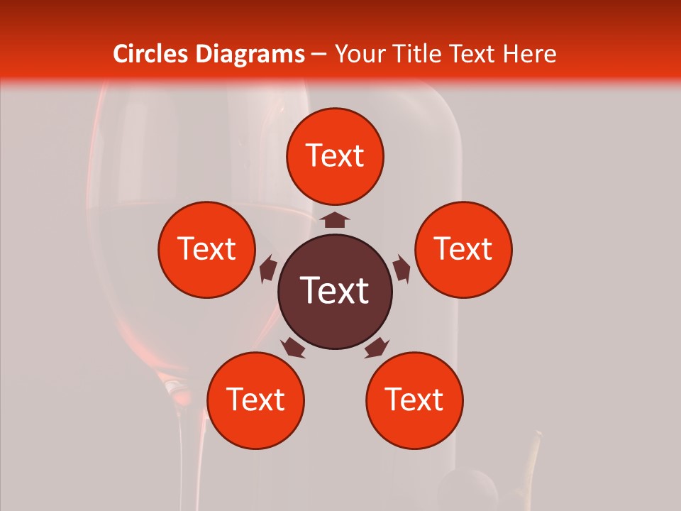 Grape Tradition White PowerPoint Template