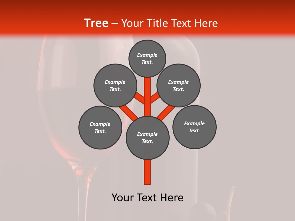 Grape Tradition White PowerPoint Template