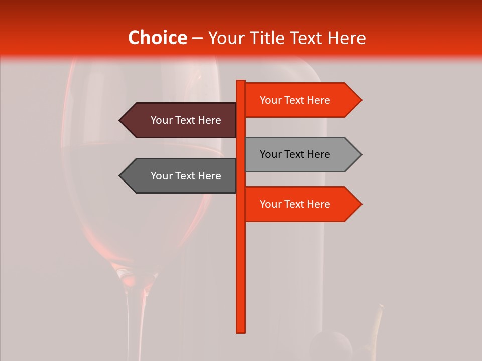 Grape Tradition White PowerPoint Template