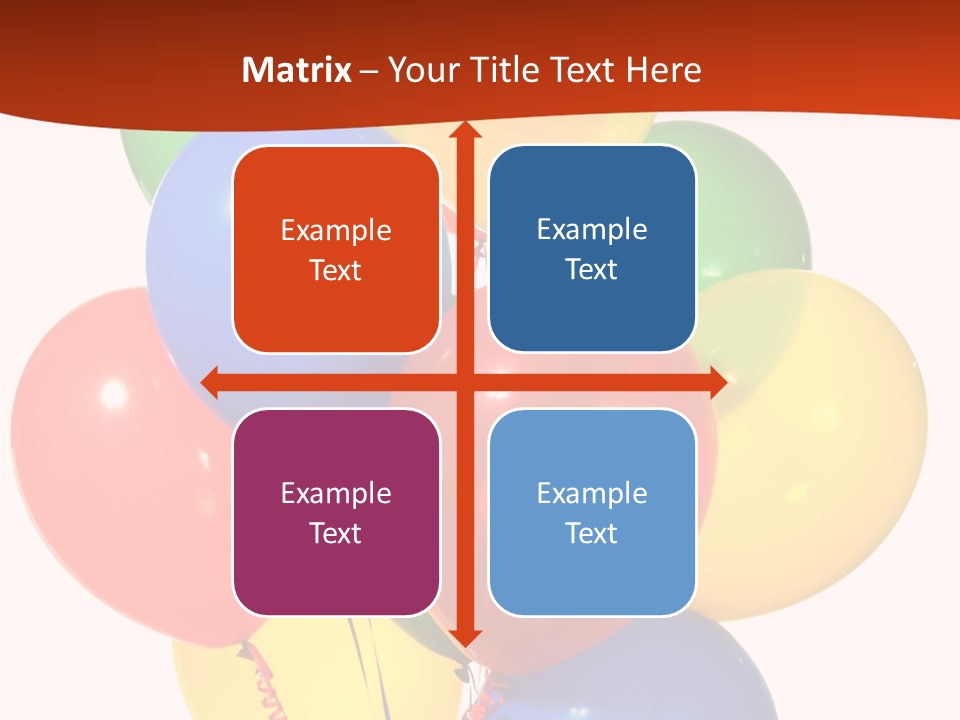 Yellow Strings Floating PowerPoint Template