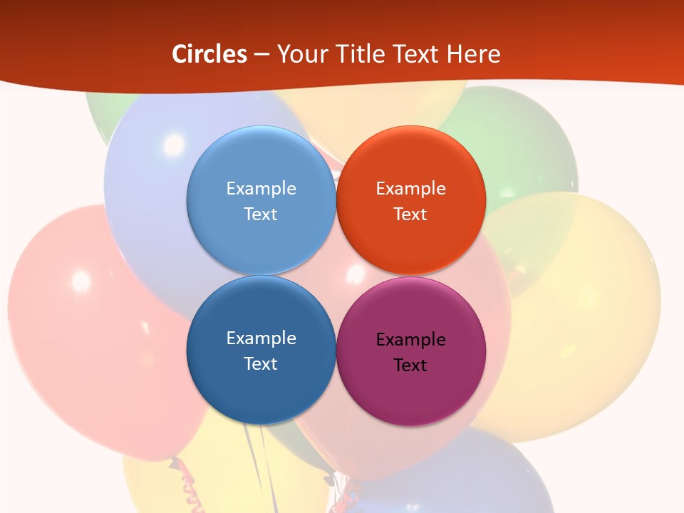 Yellow Strings Floating PowerPoint Template