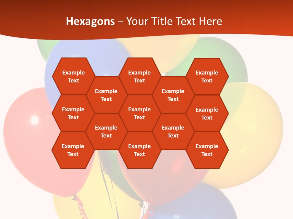 Yellow Strings Floating PowerPoint Template