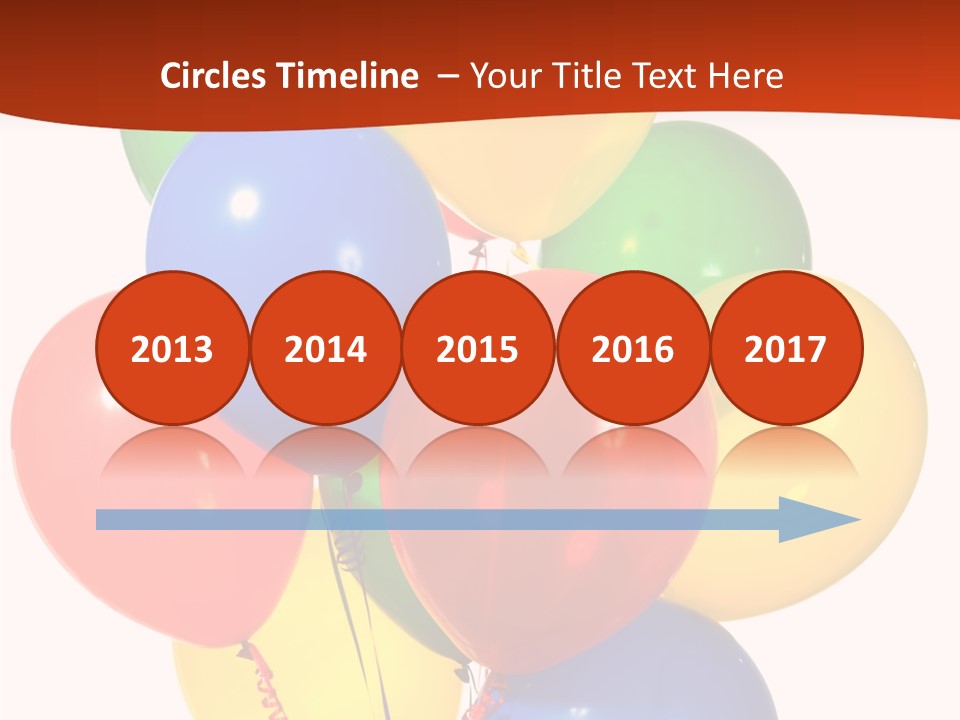 Yellow Strings Floating PowerPoint Template