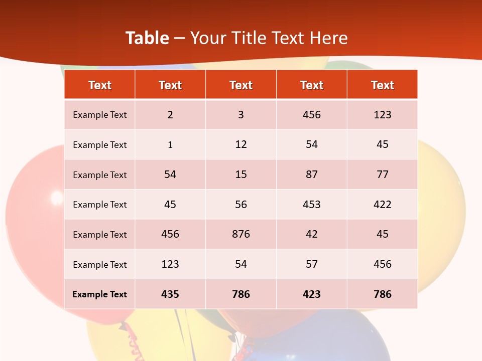 Yellow Strings Floating PowerPoint Template