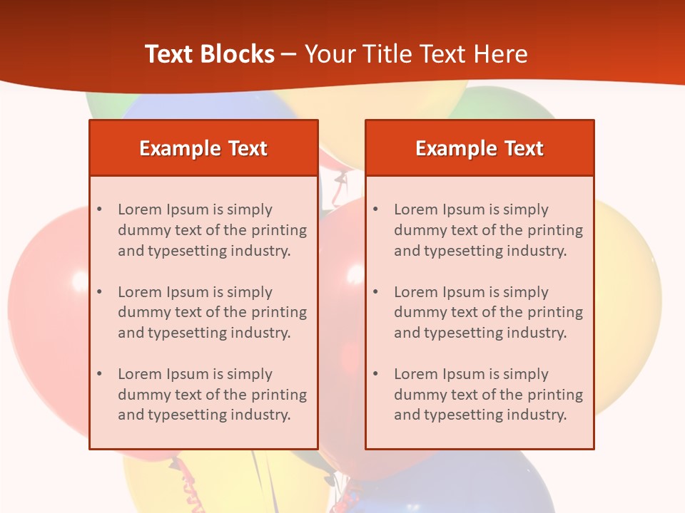 Yellow Strings Floating PowerPoint Template