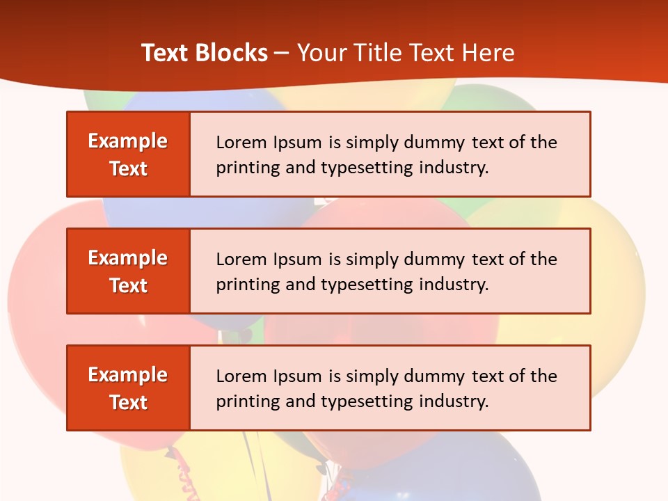 Yellow Strings Floating PowerPoint Template