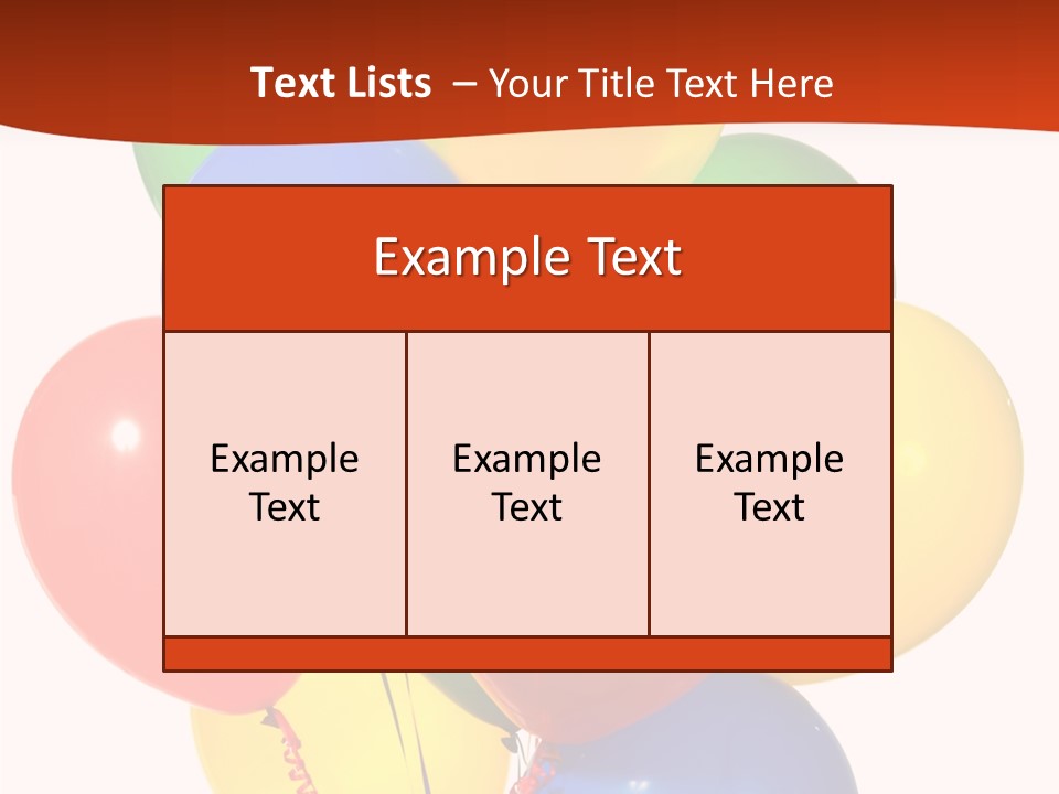 Yellow Strings Floating PowerPoint Template