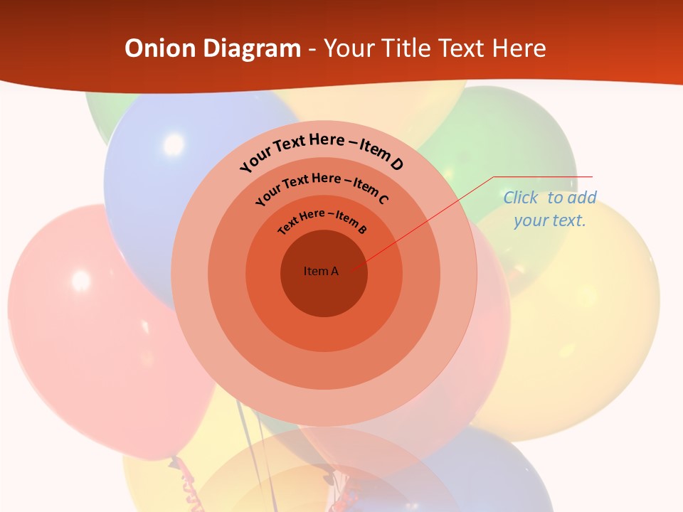 Yellow Strings Floating PowerPoint Template