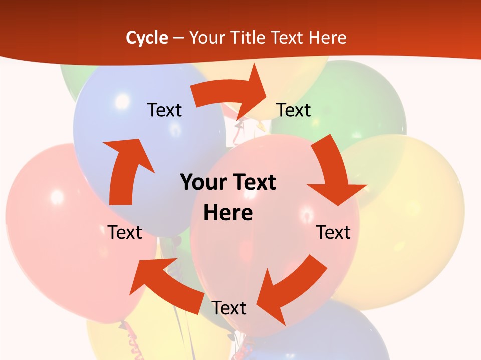 Yellow Strings Floating PowerPoint Template