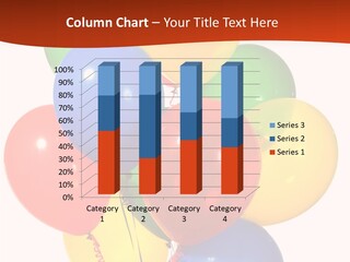 Yellow Strings Floating PowerPoint Template