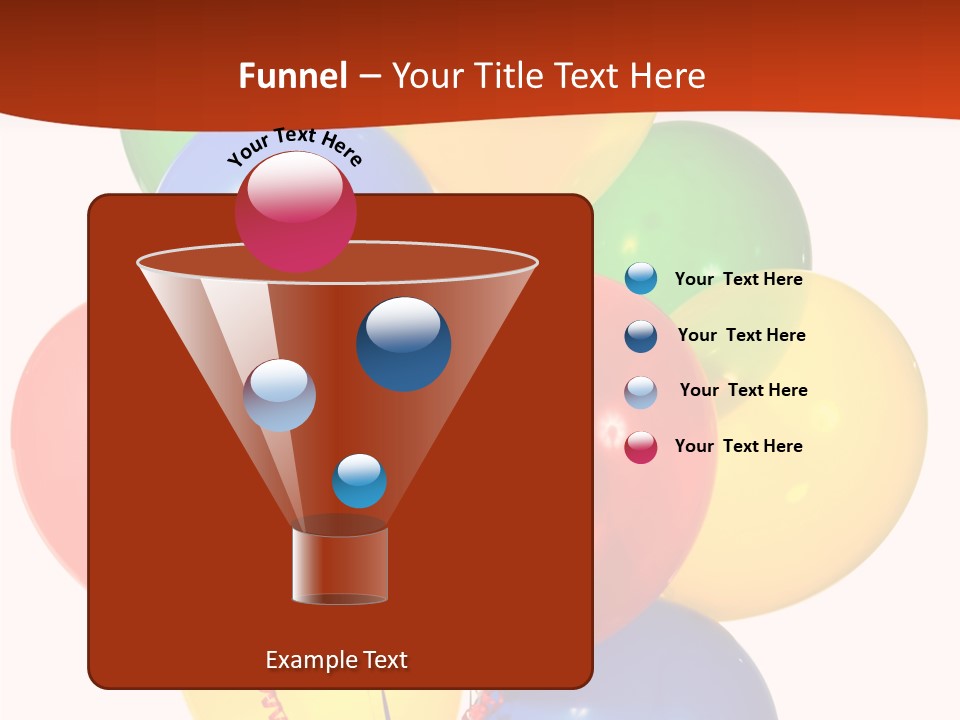Yellow Strings Floating PowerPoint Template